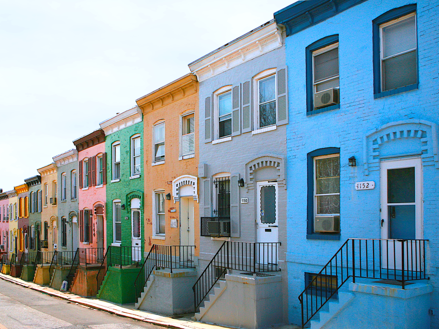 IMAGE: Colorful Rowhouses