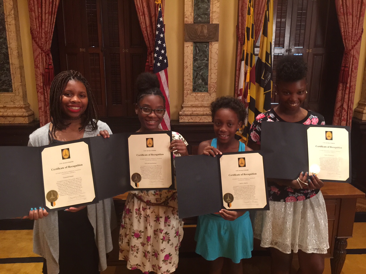 ‘Believe In Baltimore’ Singers